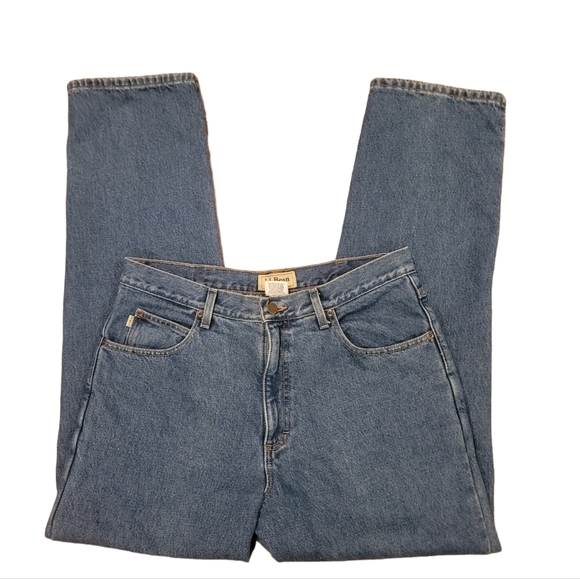 L.L. Bean Men's Natural Fit Jeans with inner lining Size 34×32 - Picture 1 of 6